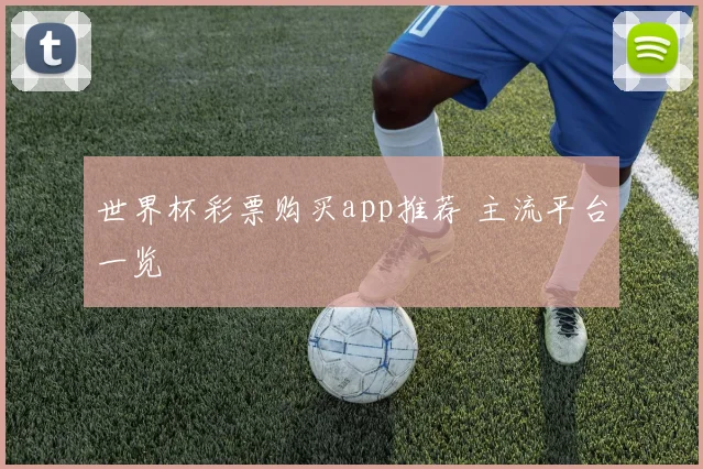世界杯彩票购买app推荐 主流平台一览